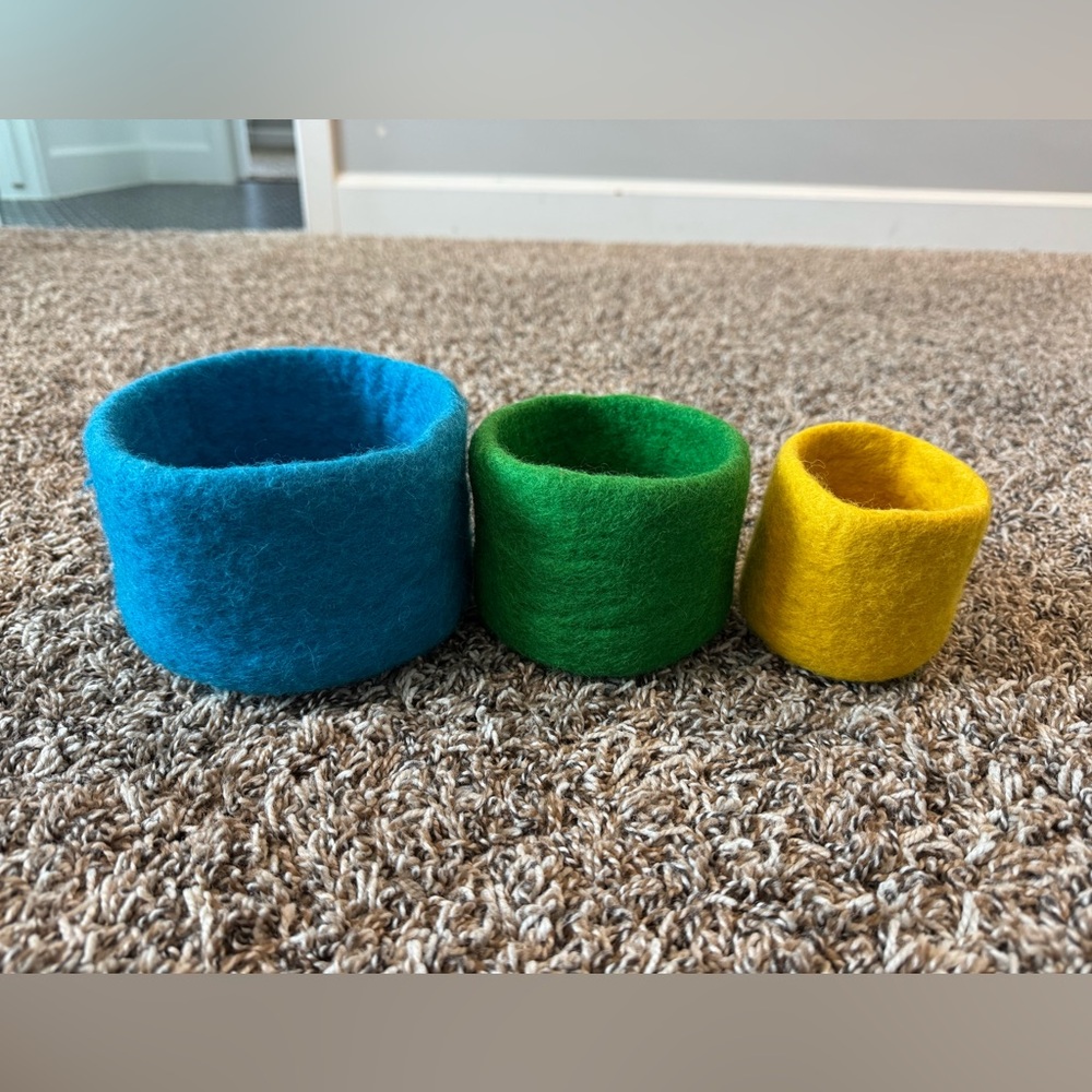 Lovevery felt baskets 🧺